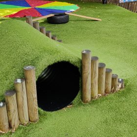 Lots of outdoor space at Tiny Tree