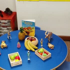 Lunchtime at Little Angels Pre-school