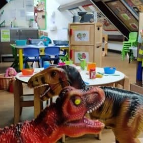 Watch out for the dinos at Little Angels Day Nursery Huddersfield!