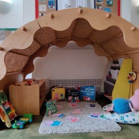 The toddler room at tiny tree leeds