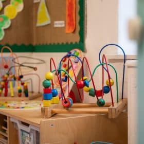 educational play at newbank house nursery