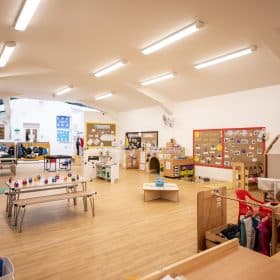 light open spaces at newbank nursery