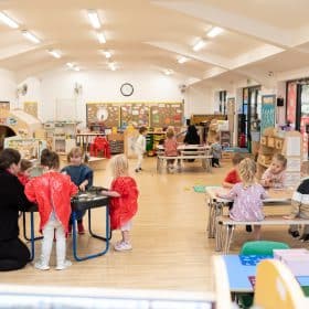preschool learning and education at Newbank House