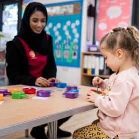 development in newbank pre school room