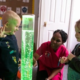 Playing with light at Newbank House
