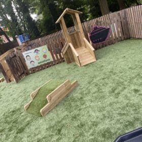 Tiny Tree Leeds outdoor play area 2024